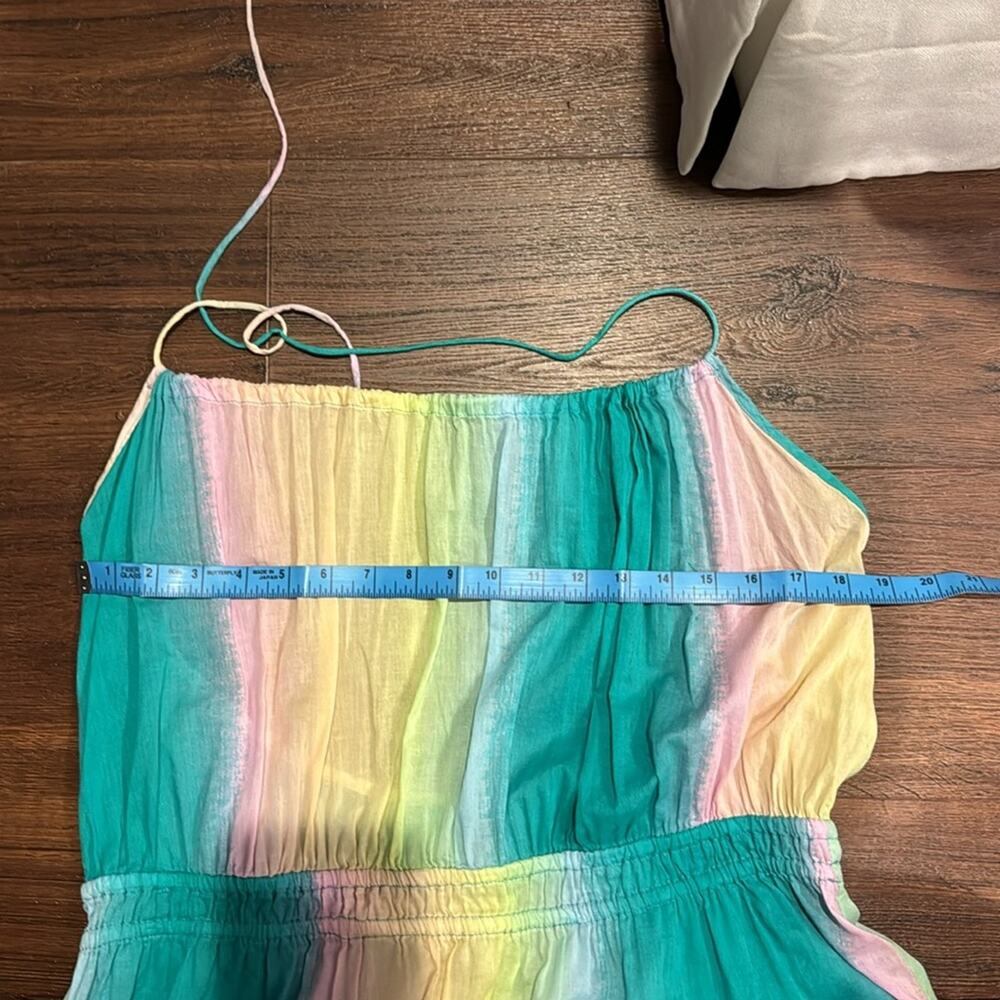 ASOS Halter Neck Colorful Beach Swim Dress with side Slits. - Picture 8 of 12